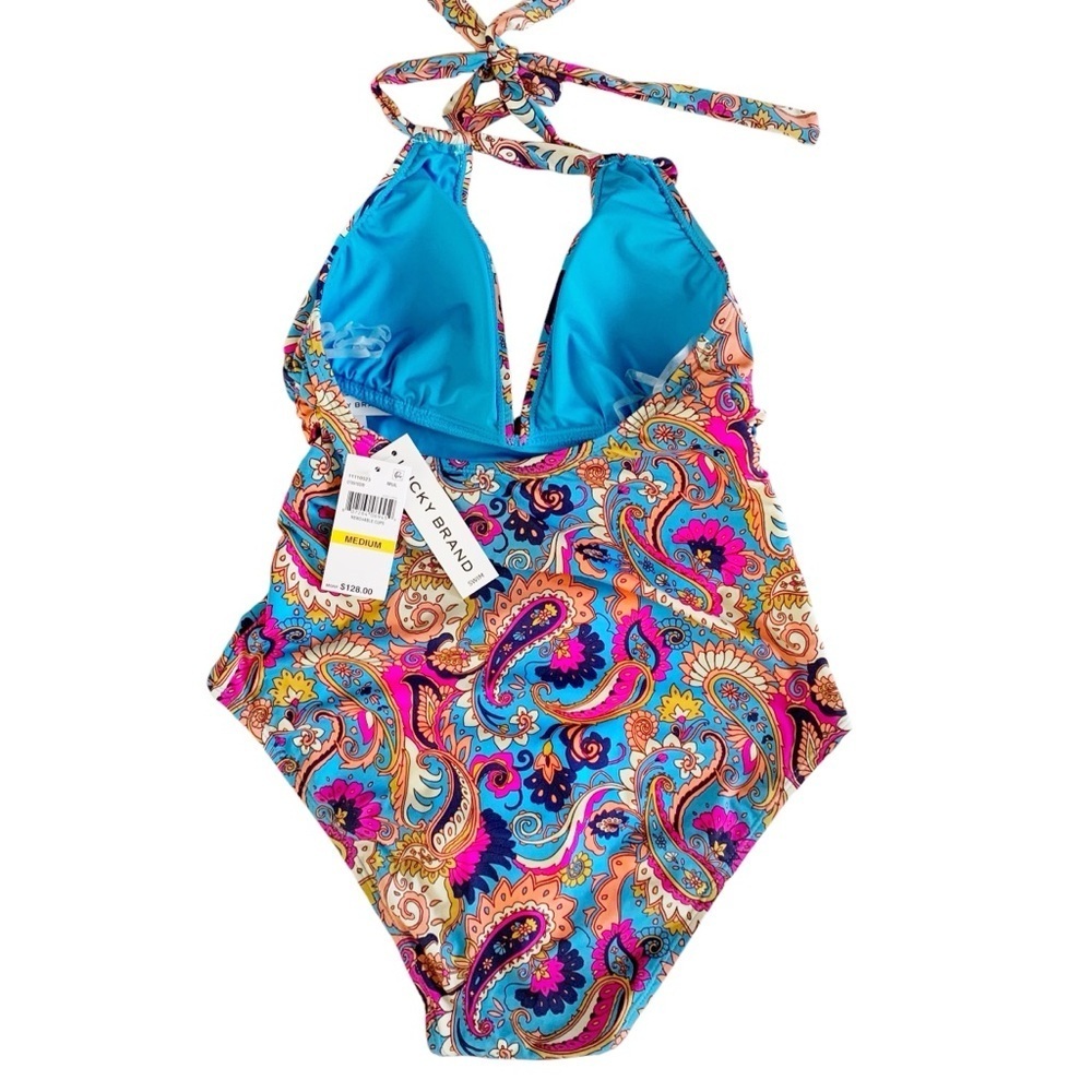 LUCKY BRAND One Piece Swimsuit! Retail $138. - Picture 4 of 7